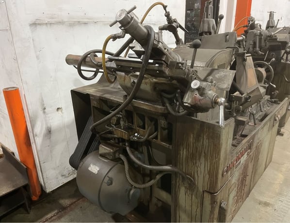 Cincinnati No. 2 MDL. 0M, centerless grinder, 3" diameter capacity, 20" wheel, 15 HP, hydraulic dresser - Image 4