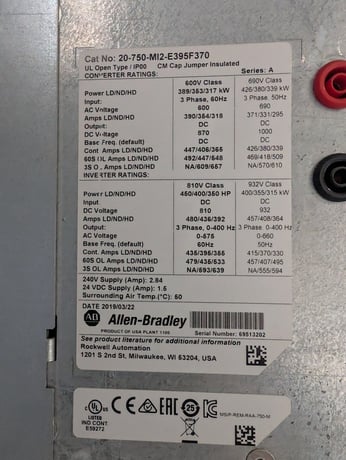 Allen Bradley, 4000 amp transformer & VFD bank, 6 x 700 HP, new surplus, 2019 - Image 2