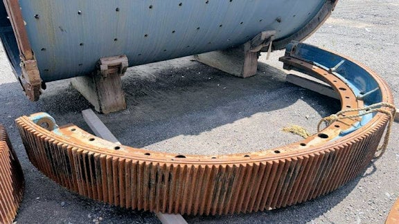 9' x 12' Allis-Chalmers, Regrind Ball Mill, 500 HP Motor - Image 8