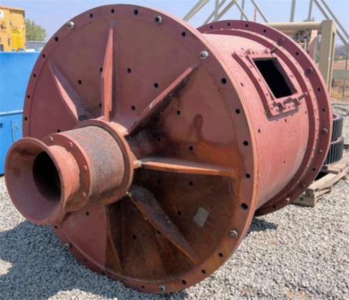 5' x 5' Eimco, Ball Mill, GE 30 HP, Babbitt bearings - Image 3