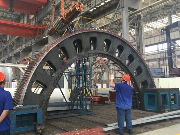 18' x26'6" Citic, #EGL Ball Mill, 5496 HP WEG Motor, rubber liners, Unused - Image 3