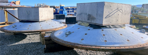 12.1' X 4.9' Outotec, Sag Mill, 350 HP WEG motor, grate discharge, Unused, 2017 - Image 8