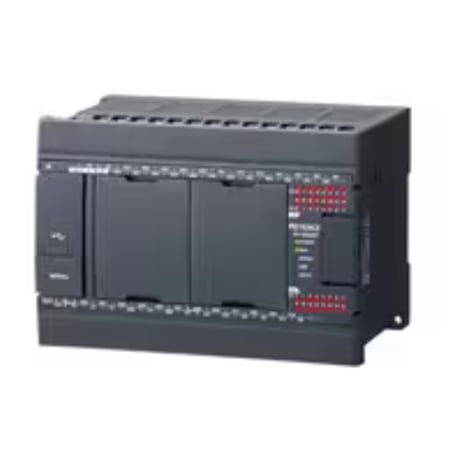 Keyence #KV-N40AT, Base Unit, AC Power Supply Type, Input 24 Points/Output 16 Points - Image 1