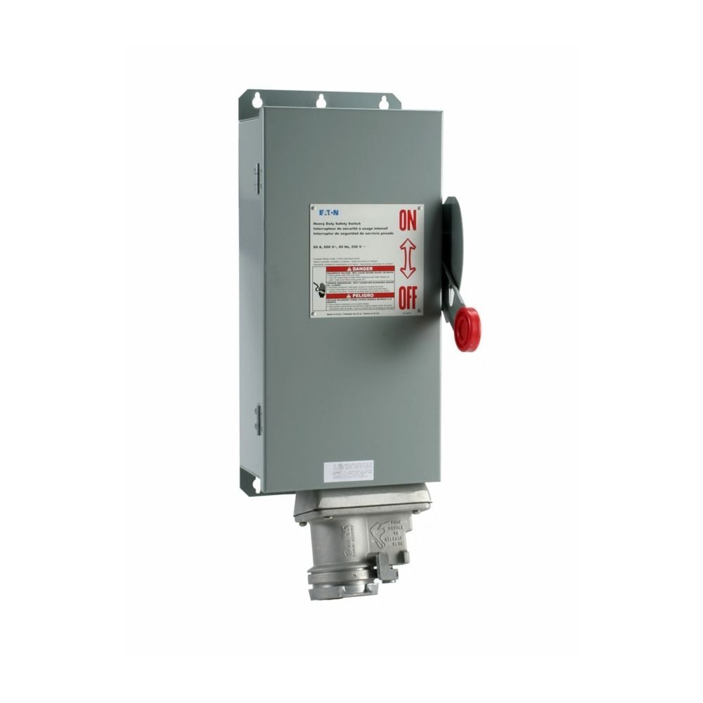 Eaton DH361FW5WRK Heavy Duty Receptacle Safety Switch - Image 1