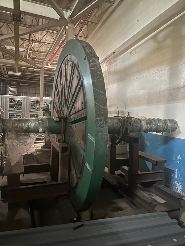 Metso, chipper disc & shaft, 104", rebuilt spare - Image 1