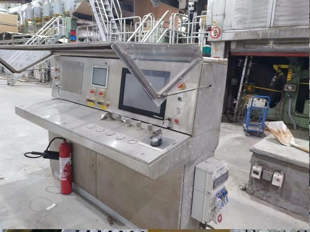 Naos, shoe press, 125" trim width, left hand drive side, 3500mm wire width, 150-400m/min., 2017 - Image 3