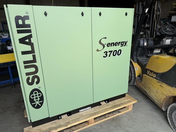 227 cfm, 125 psig, Sullair S-Energy #SN3709B/A/SUL/460/60/YD/WS, air compressor, 50 HP, never used, 2023 - Image 3