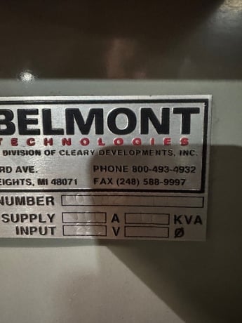 Belmont Maxicut #256, sinker Electrical Discharge Machine - Image 3