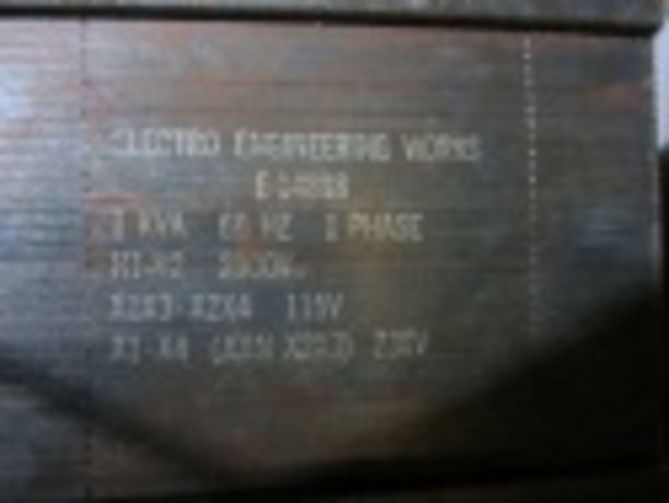 350 HP General Electric, 265X793M4P106, 2400 Volts, #MVS3578 - Image 1