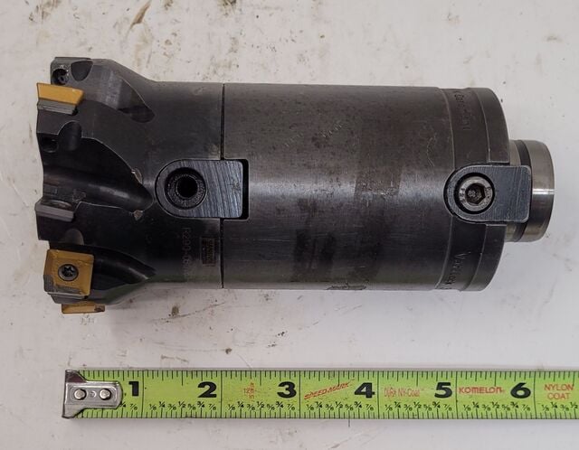 Sandvik r290-080v63-12h 80mm face mill - with varilock 3" extension - Image 6
