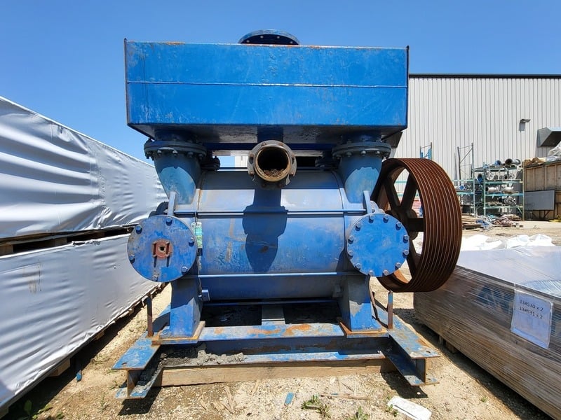 Nash #2BE3-500-2BY4COOL, liquid ring vacuum pump, 400 HP, 1185 RPM, Cast iron, 2009 - Image 4