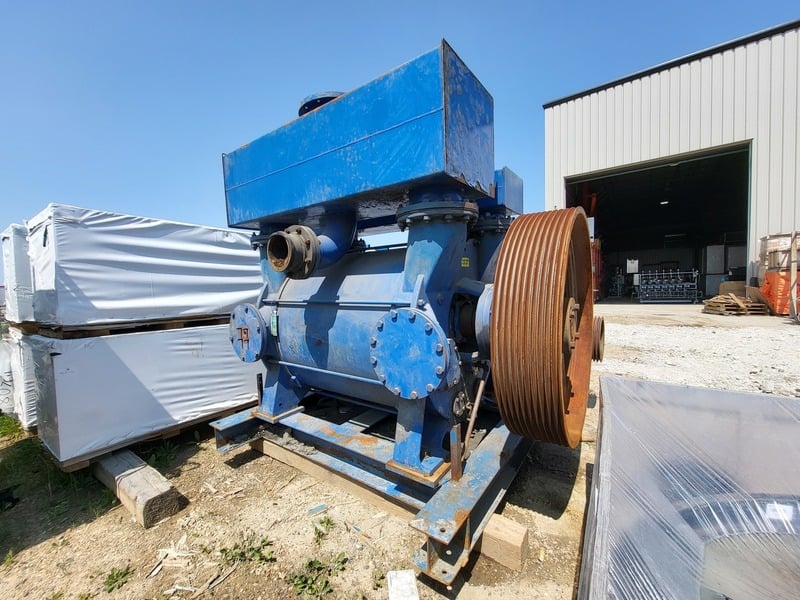 Nash #2BE3-500-2BY4COOL, liquid ring vacuum pump, 400 HP, 1185 RPM, Cast iron, 2009 - Image 5