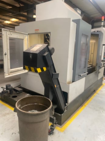 Akira-Seiki #Performa-Hv5.5a, vertical machining center, 53" X, 25" Y, 26" Z, cat50, 23.6" X 59" table, 8000 - Image 7