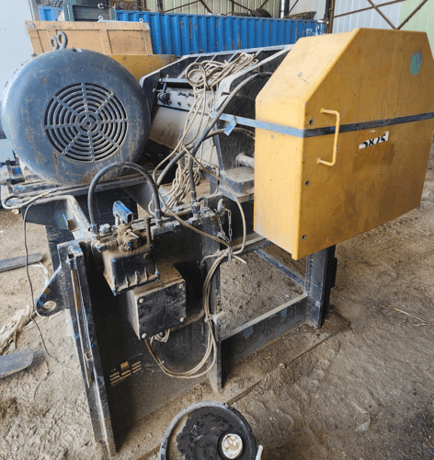 Eldan #FG952, high speed, single shaft granuator, 12 flying & 4 static knives, 75 KW - Image 2