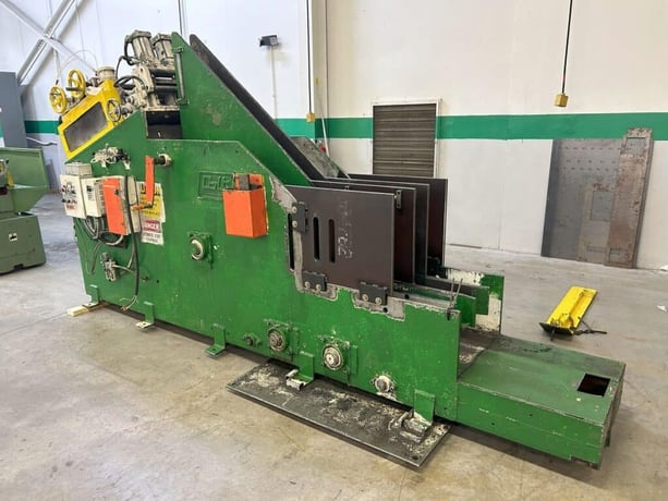 10000 lb. Colt #CSHC-100-12, coil cradle straigthener, 72" outside dimension, 12" width, .020"-.312"thckness - Image 2