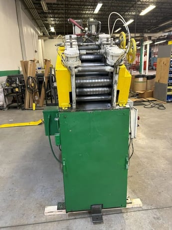 10000 lb. Colt #CSHC-100-12, coil cradle straigthener, 72" outside dimension, 12" width, .020"-.312"thckness - Image 9