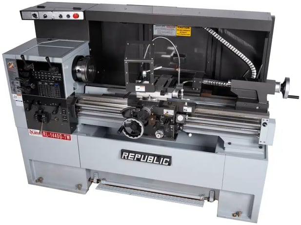 14-3/16" x 40"/60" Republic-Lagun #RL-1440/60, lathe, inch/metric threads - Image 2