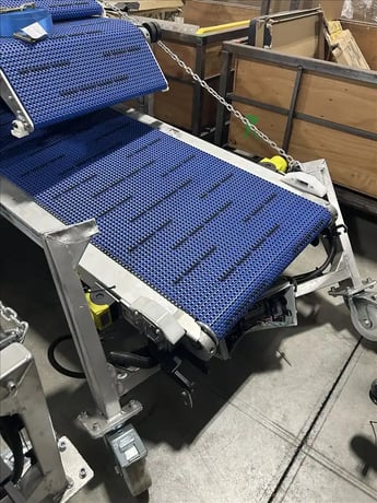 24" wide x 6.9' long, Gorbel #AE-DT24081-H, cascading belt conveyor, (4) 13' 6"sections, 480 V., new - Image 5