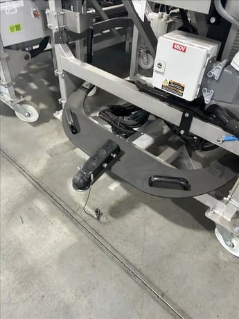 24" wide x 6.9' long, Gorbel #AE-DT24081-H, cascading belt conveyor, (4) 13' 6"sections, 480 V., new - Image 8