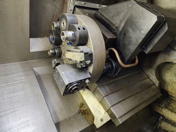 Haas #SL-20, CNC lathe, 23" swing, 9.5" swing over cross slide, 8" chuck, 2" bar, 10.3" diameter x 24" length - Image 2