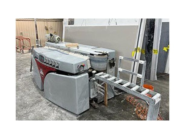 Sasso #Flying-Flat, Linear Polisher, 8-Spindle, 200-600 mm Piece thickness, 4" x 14" min. Piece Size, 130 mm - Image 2