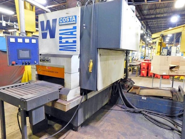 Costa Levigatrici #WD7-CCCC-600, Steel Plate & Part Grinder, 23.64" max Finishing width, 6.3" max thickness - Image 1