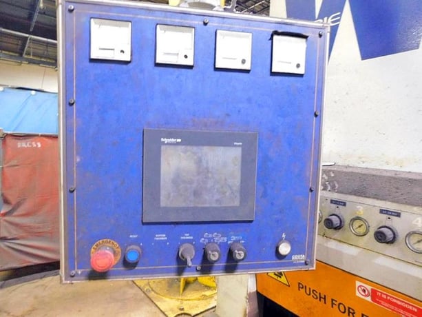 Costa Levigatrici #WD7-CCCC-600, Steel Plate & Part Grinder, 23.64" max Finishing width, 6.3" max thickness - Image 3