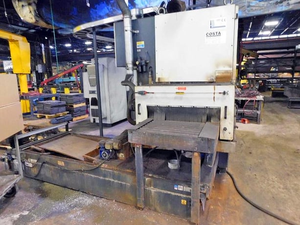 Costa Levigatrici #WD7-CCCC-600, Steel Plate & Part Grinder, 23.64" max Finishing width, 6.3" max thickness - Image 4