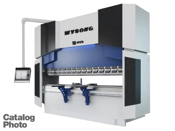 110 Ton, Wysong #MB110-102, CNC hydraulic press brake, 8.6'OA, 84" between housing, 10" stroke, 10 HP, new - Image 1