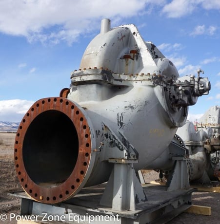 50000 GPM @ 375' TDH, ITT Industries #114-767-521, counter clock wise horizontal single stage centrifugal pump - Image 3