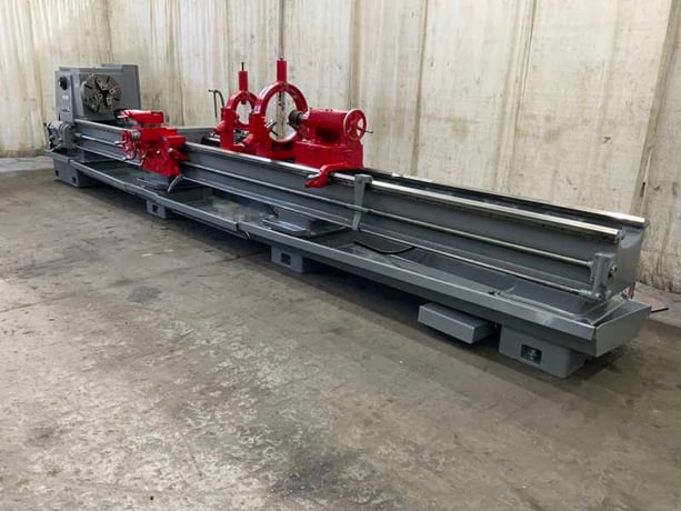 26" x 216" Cincinnati #216RL, engine lathe, 18" swing over cross slide, 4-jaw 18" chuck, 15 HP, taper - Image 1