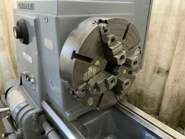 26" x 216" Cincinnati #216RL, engine lathe, 18" swing over cross slide, 4-jaw 18" chuck, 15 HP, taper - Image 6