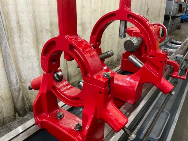 26" x 216" Cincinnati #216RL, engine lathe, 18" swing over cross slide, 4-jaw 18" chuck, 15 HP, taper - Image 10