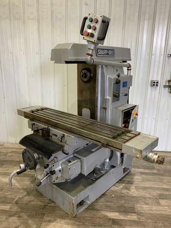 Sharp #UH-3, horizontal mill, 12" x 63" table, coolant, #50 NS, 35-1382 RPM, 2019 - Image 9