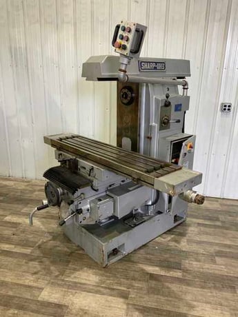 Sharp #UH-3, horizontal mill, 12" x 63" table, coolant, #50 NS, 35-1382 RPM, 2019 - Image 10