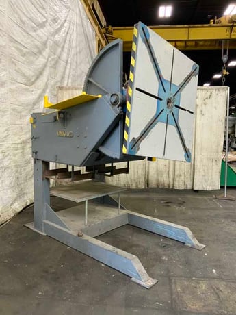 24000 lb. Unique, Readco #UPC-240, welding positioner, 54" x 54" table area, pendant Control - Image 3