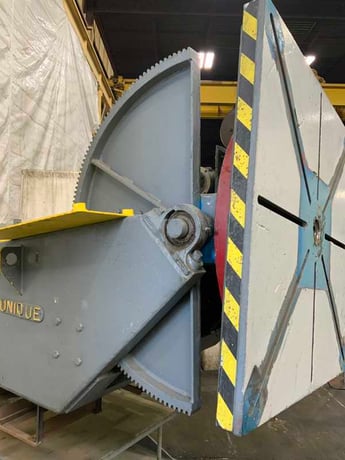 24000 lb. Unique, Readco #UPC-240, welding positioner, 54" x 54" table area, pendant Control - Image 9