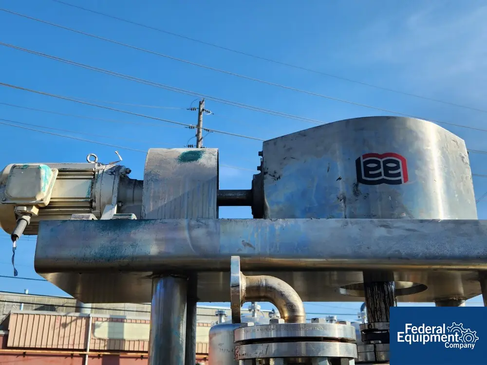500 gallon Lee #500U9MS, Double Motion Vacuum Kettle, 304 Stainless Steel, 60" diameter x 40" straight side - Image 6