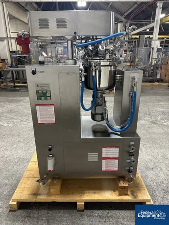 Axomatic #AxoMIX10, Vacuum Homogenizing Mixer, 316 Stainless Steel, 10 Liter, 2.64 gallon, HMI touchscreen - Image 5