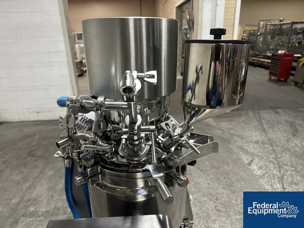Axomatic #AxoMIX10, Vacuum Homogenizing Mixer, 316 Stainless Steel, 10 Liter, 2.64 gallon, HMI touchscreen - Image 8