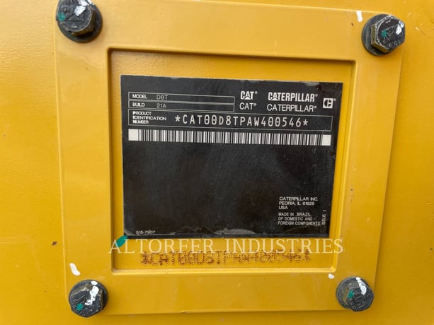 Caterpillar D8T width, Crawler Dozer, 2518 hours, S/N: AW400546, 2019 - Image 6