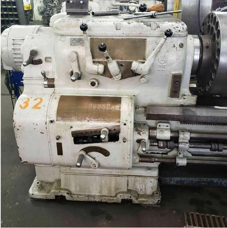 Axelson #28-192, Engine Lathe, 28.5"/18.5" Swing, 192" Centers, 24" Chuck, 26" width x 16.7" D Bed, 1800 RPM - Image 2