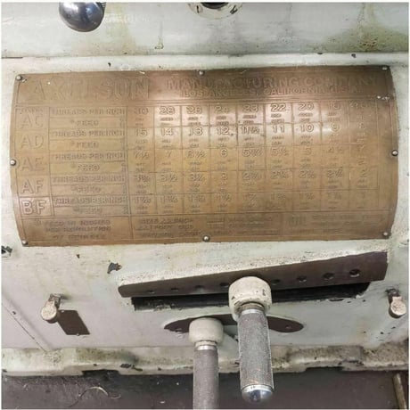Axelson #28-192, Engine Lathe, 28.5"/18.5" Swing, 192" Centers, 24" Chuck, 26" width x 16.7" D Bed, 1800 RPM - Image 4