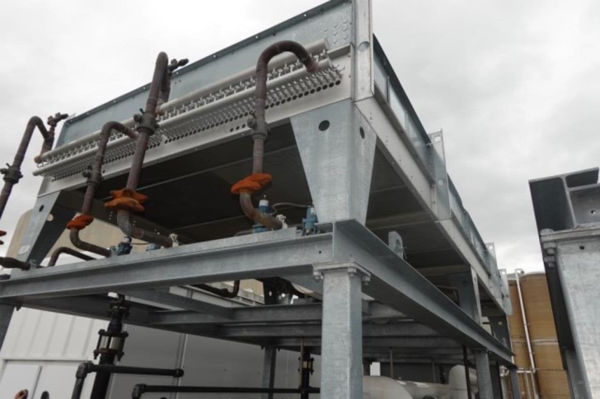 40 Ton, Tempest Inc. #LTAC-40-D, Cold Water Process Chiller System, R507, 400/275 psig, 125 HP Compressors, 2 - Image 7
