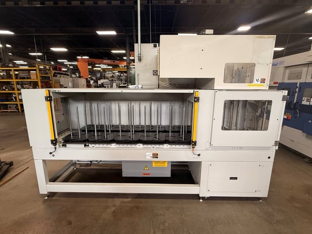 Muratec #MW-120, Twin Spindle CNC Lathe, 13.39" Between Spindles, 11.6" Swing, 6/8" Chuck, 8 Stations, 15 HP - Image 7
