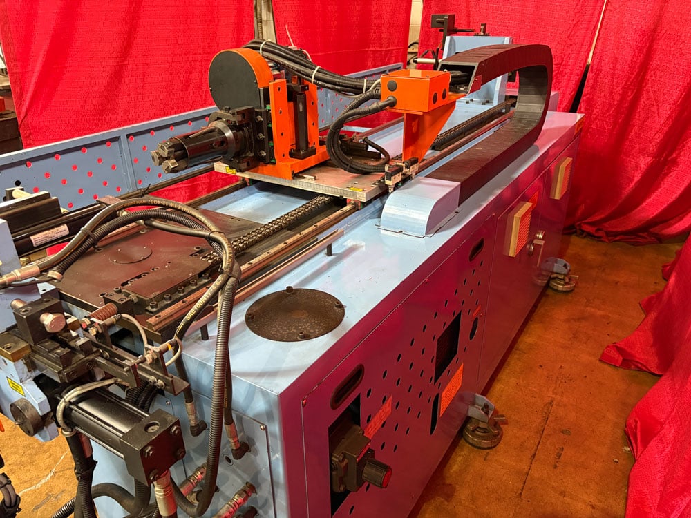 1" Soco #SB-25X3A-1S, CNC tube bender, 4" bending radius, 3-Axis, 1-stack, 2008 - Image 3