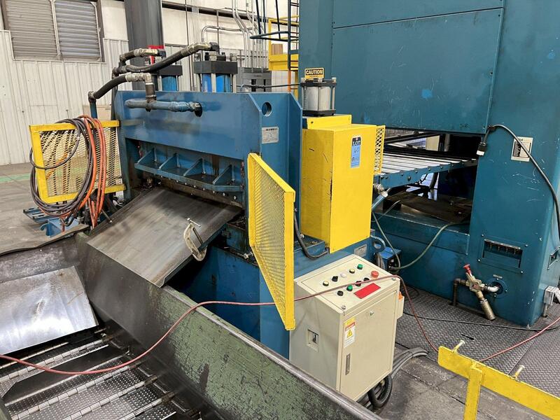Shung Dar #NBF-800/ST-800, 32" x .240" hydraulic scrap chopper - Image 2