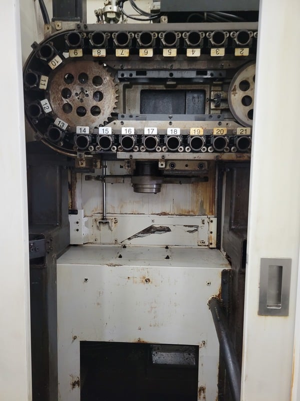 Brother #TC-32BN-QT, CNC drill & tap machining center, 21.7" X, 15.7" Y, 16.3" Z, 12 HP, 12k RPM, 26 ATC - Image 7