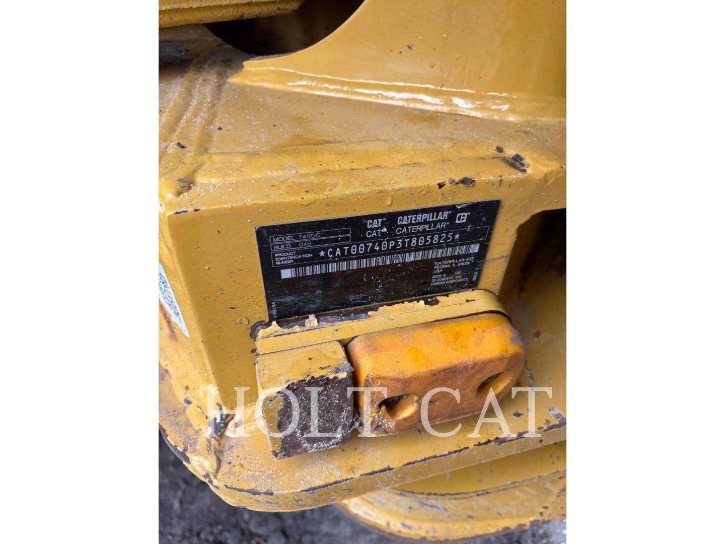 Cat 740GC, Wheel Loader, 2849 hours, S/N: 3T805825, 2023 - Image 6