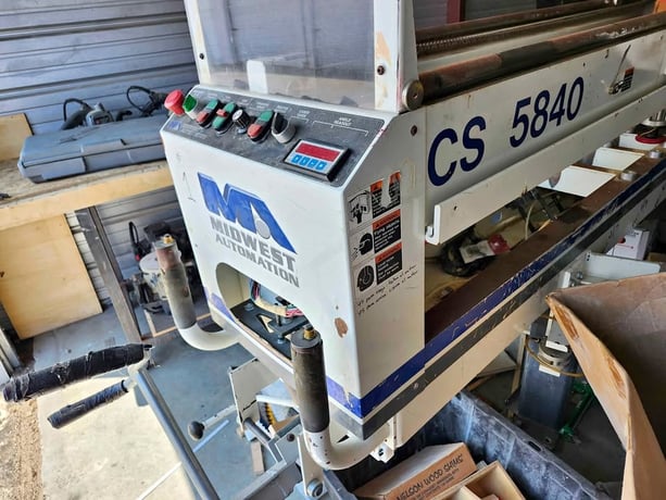 Midwest Automation #CS-5840, countertop saw, w/ second unit for parts or repair - Image 1